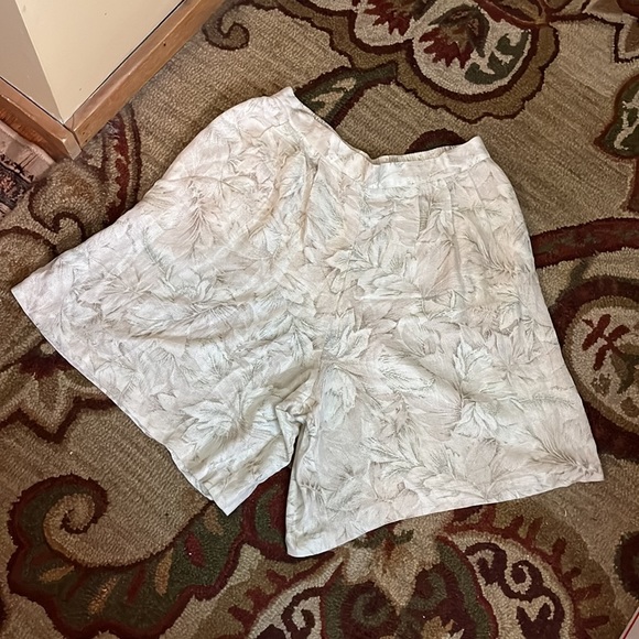 Vtg ALFRED DUNNER Size 16W Mid-wgt High Flexible Knit Pocket Flowing Long Short - Picture 7 of 15